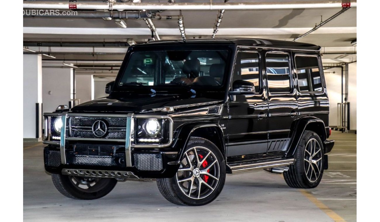 مرسيدس بنز G 63 AMG Mercedes-Benz G63 (Edition 463) 2016 GCC under Warranty with Zero Down-Payment.