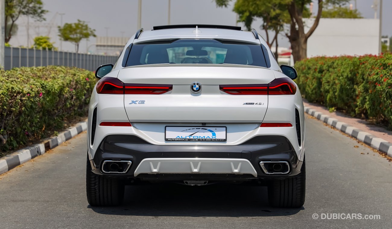 بي أم دبليو X6 بي أم دبليو V6 3.0L XDRIVE40I X6 خليجية 2022 0Km مع ضمان سنتين مفتوح الكيلو من AGMC