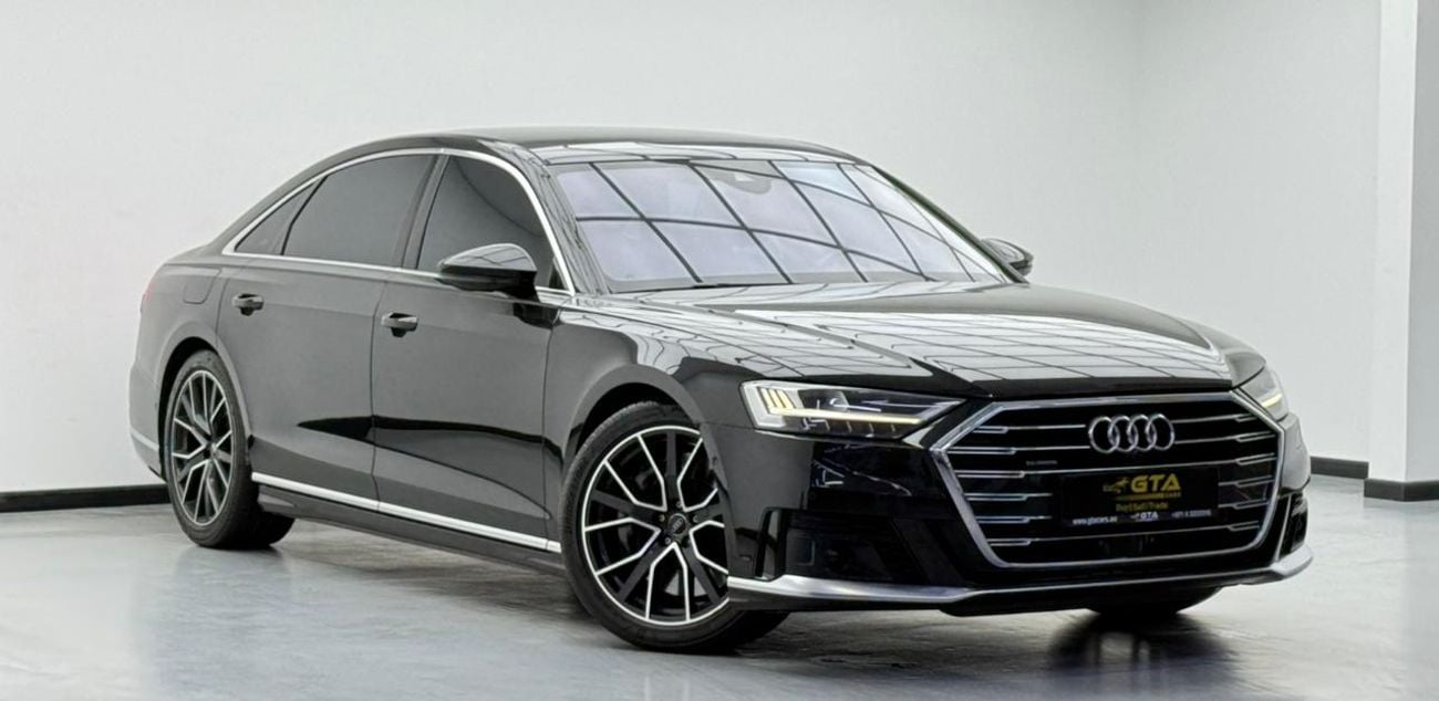 أودي A8 L 60 TFSI Quattro 4.0L (454 HP) 2019 Audi A8L 60 TFSI Quattro, Warranty, Full Audi Service History,