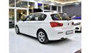 BMW 120i EXCELLENT DEAL for our BMW 120i ( 2019 Model ) in White Color GCC Specs