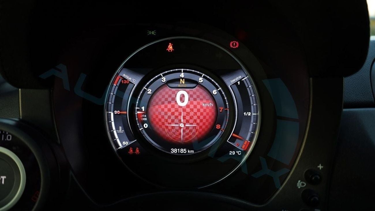 أبارث 695 Cabrio Turismo 1.4T GCC 38200Km 2023 With 2 years Or 120,000 Km Warranty @Official Dealer