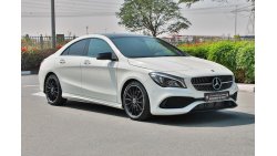 مرسيدس بنز CLA 250 AMG 2018 G.C.C FULL OPTION DEALER WARRANTY ORIGINAL PAINT