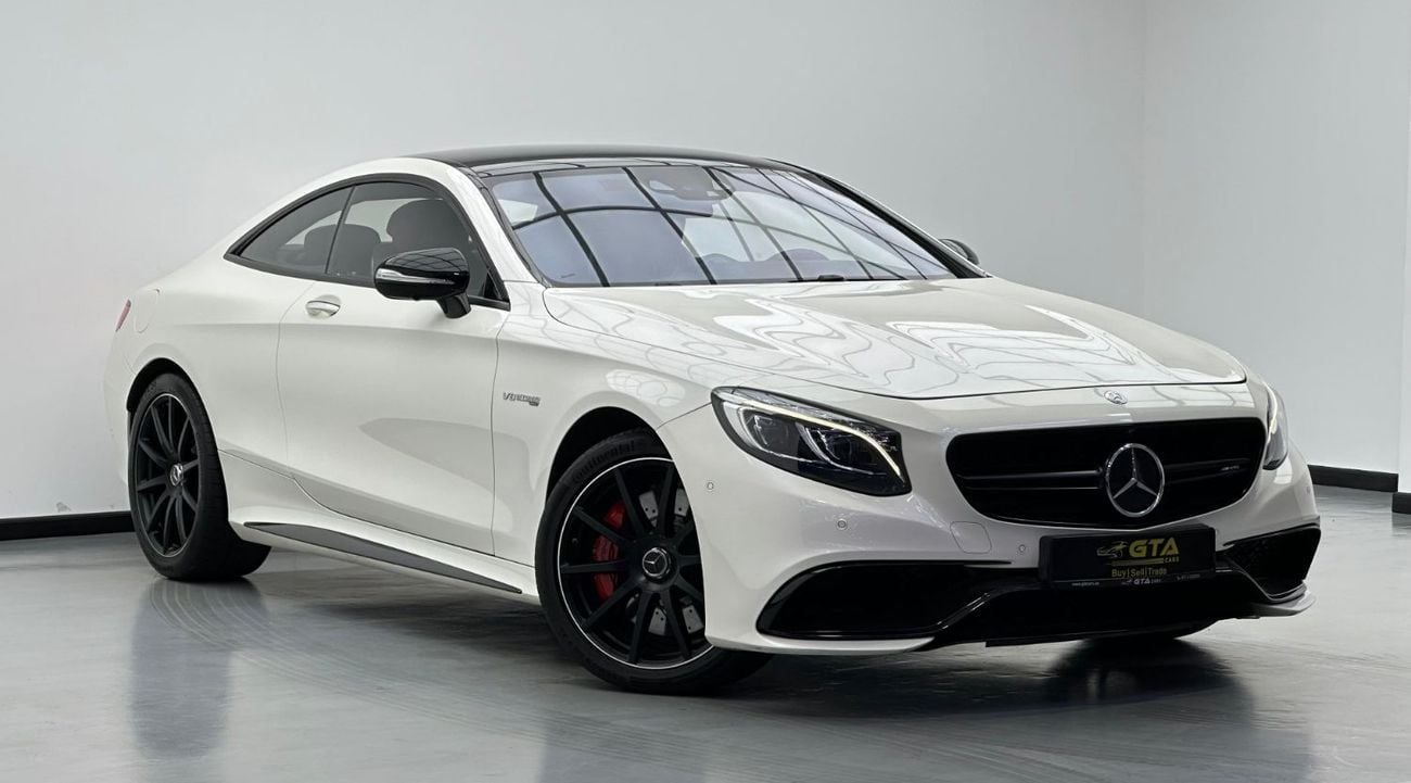 Mercedes-Benz S 63 AMG Coupe 2017 Mercedes Benz S63 AMG 4MATIC, Full Service History, Excellent Condition, GCC