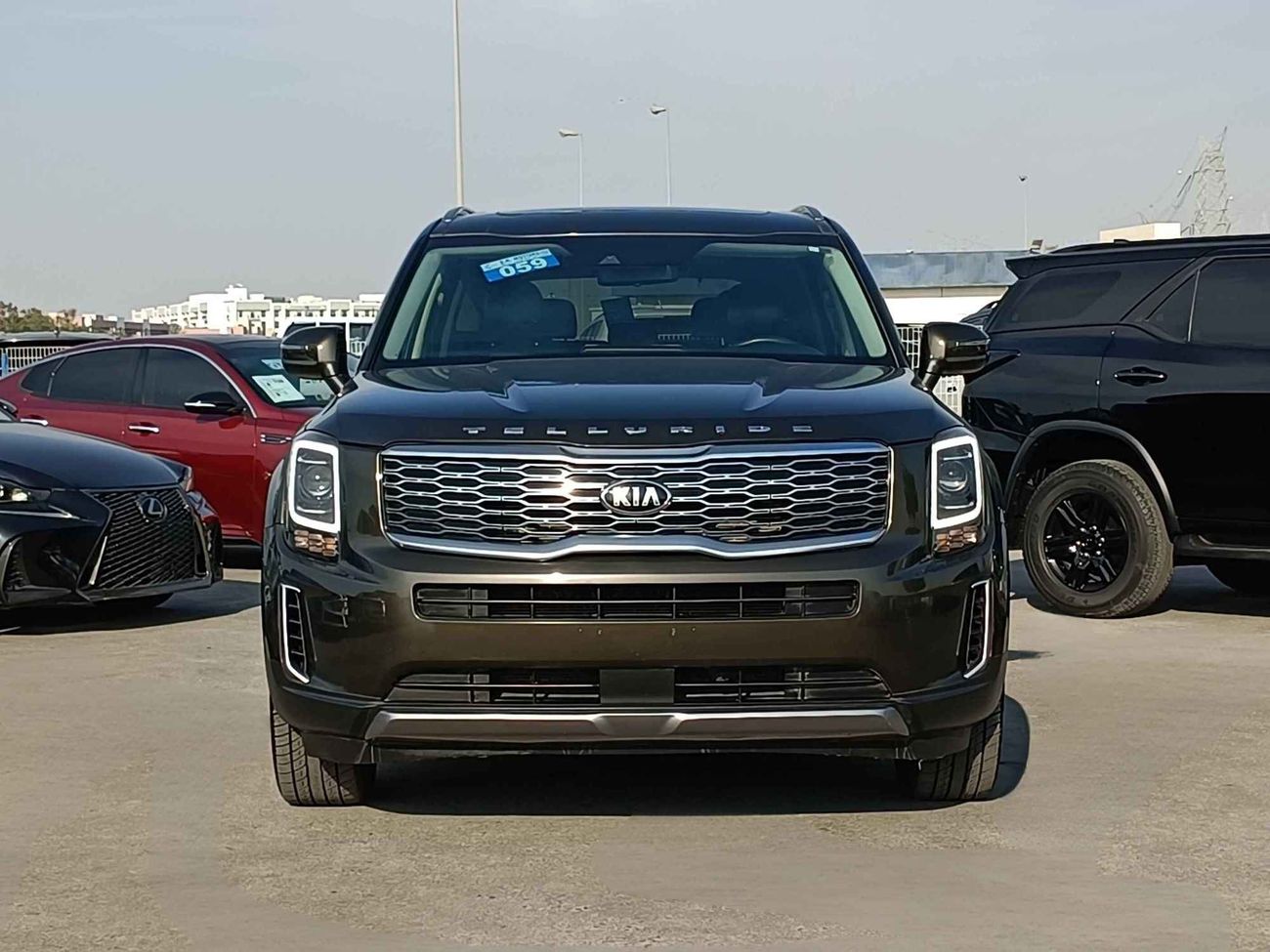 كيا تيلورايد S // 944 AED Monthly //  SUNROOF / FULL OPTION (LOT # 14610)