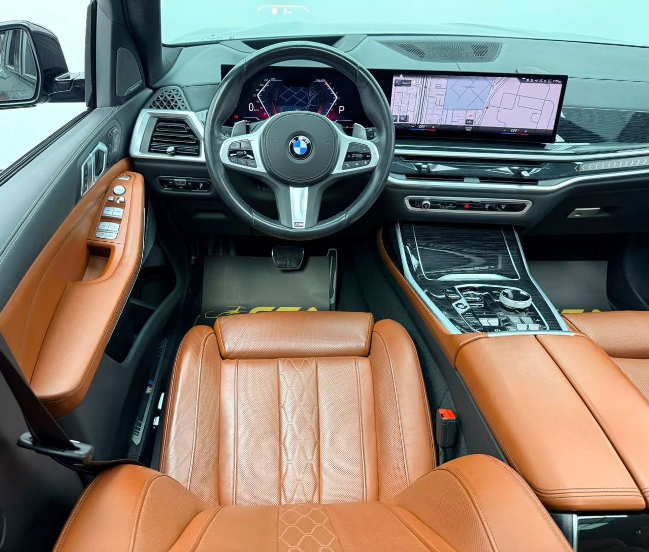 بي أم دبليو X7 XDRIVE40I M SPORT 2023 BMW X7 xDrive40i M-Sport, 2028 BMW Warranty + Service Pack, 7 Seater, Excellent Condition, GCC