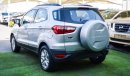 Ford EcoSport Without accidents No.2 cruise control wheels, rear wing fog lights sensors, FM radio - CD, in excell