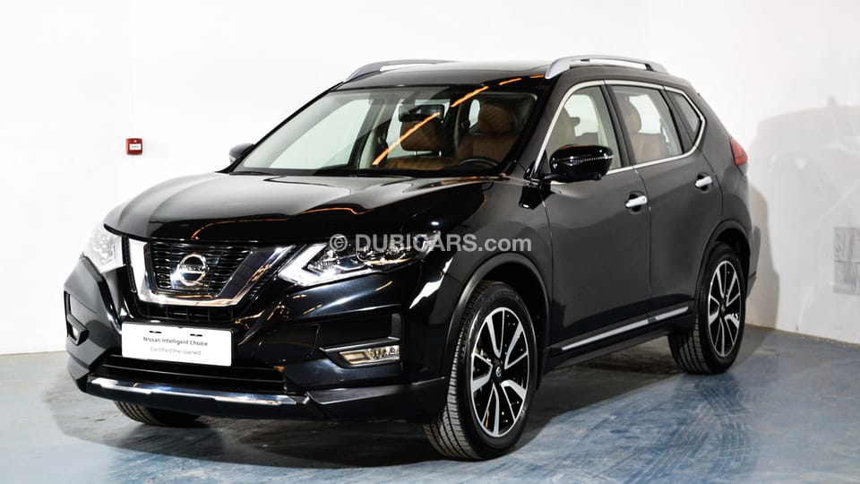 Nissan XTrail for sale AED 99,900. Black, 2020