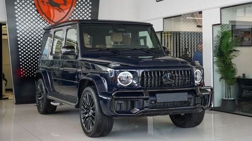 Mercedes-Benz G 63 AMG 4MATIC SUV GCC 2025 Fully Original Carbon Perfomance Package 5 Year Gargash Auto Warranty