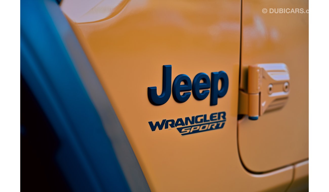 Jeep Wrangler Sport | 3,033 P.M  | 0% Downpayment | Magnificient Condition!