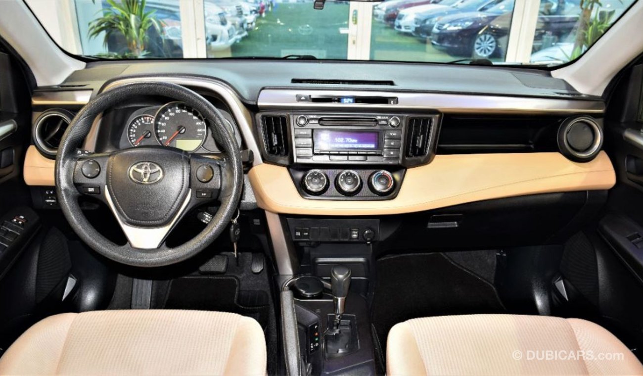 تويوتا راف ٤ AMAZING! Toyota RAV 4 EX 2016 Model! Black Color! GCC Specs