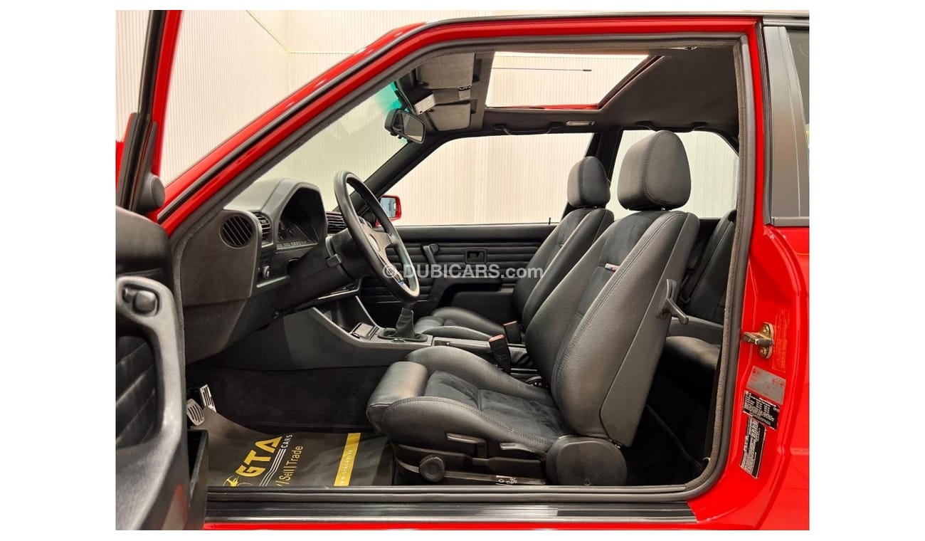 بي أم دبليو M3 1988 BMW E30 M3 DTM Homologation Special, Manual, Pristine Condition, Very Low Miles, Canadian Spec