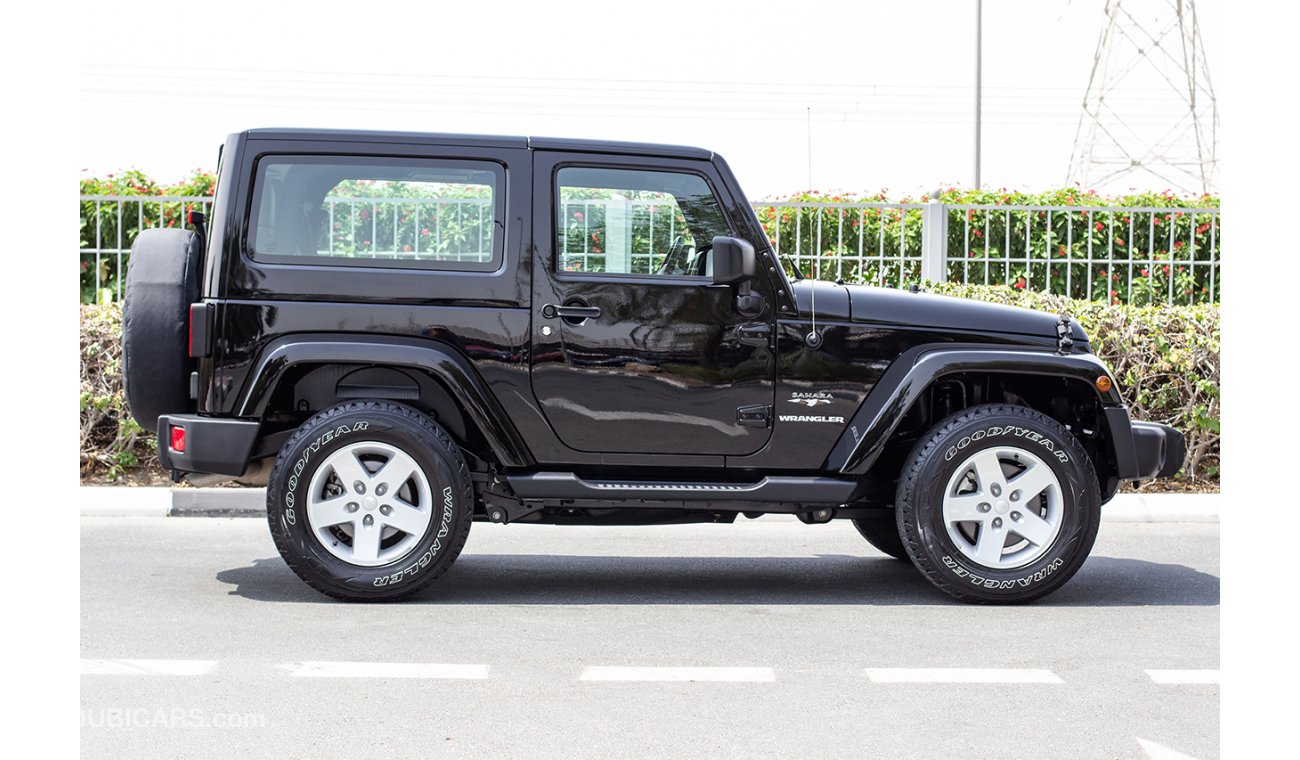 Used JEEP WRANGLER SAHARA 2017 GCC ZERO DOWN PAYMENT 1560 AED