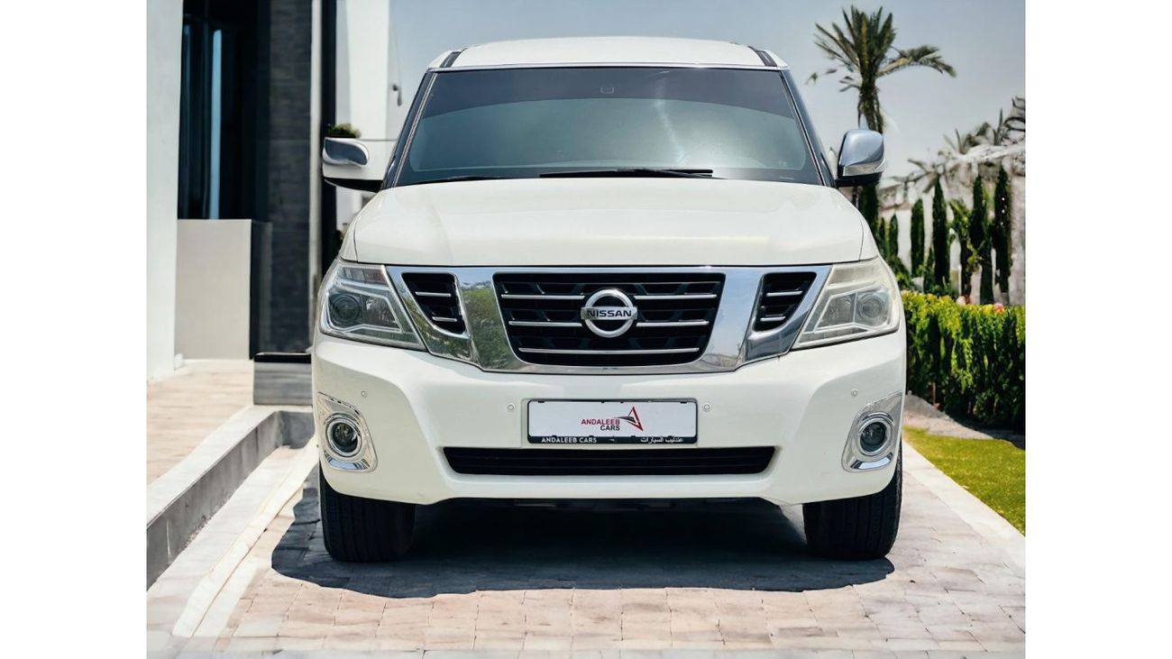 Nissan Patrol NISSAN PATROL LE PLATINUM CITY 5.6 V8 | SPACIOUS LUXURY CABIN | RED BLACK INTERIOR | GCC