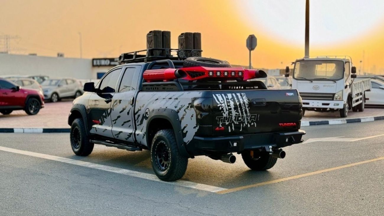 Toyota Tundra DOUBLE CABIN | AFTER MARKET MODIFIED | 4.6L PETROL ENGINE | LHD | 2012 | ROOF MOUNTED FUEL CANS