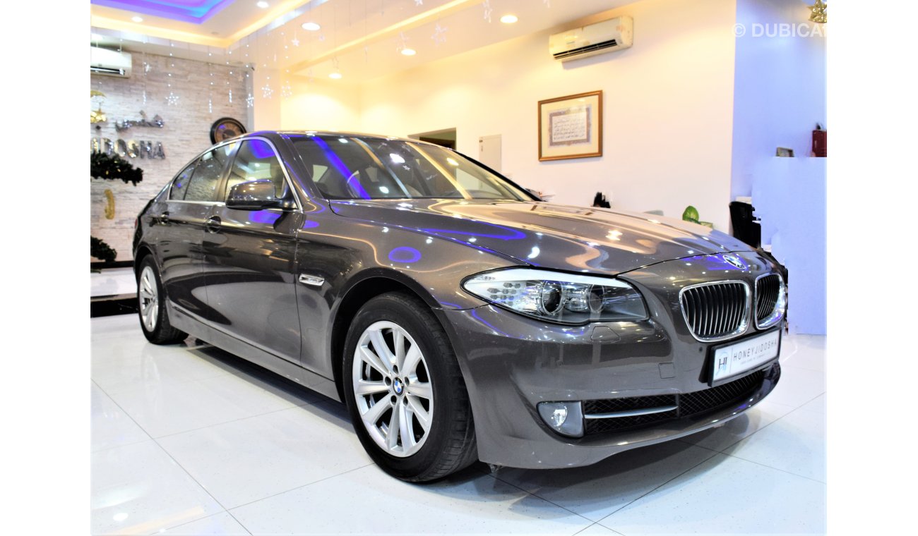 BMW 520i i  2012 Model!! in Brown Color! GCC Specs