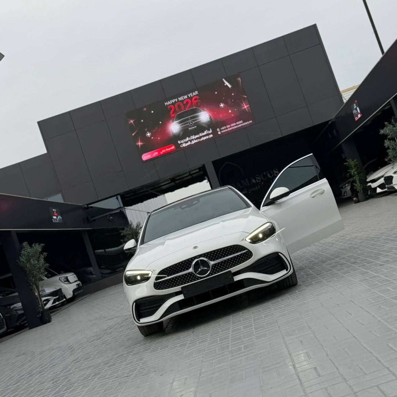 Mercedes Benz C300 2022 Mercedes-Benz C300 AMG   Korean Import – Clean Title  2.0L Turbocharged 4-Cylinder Engine  255