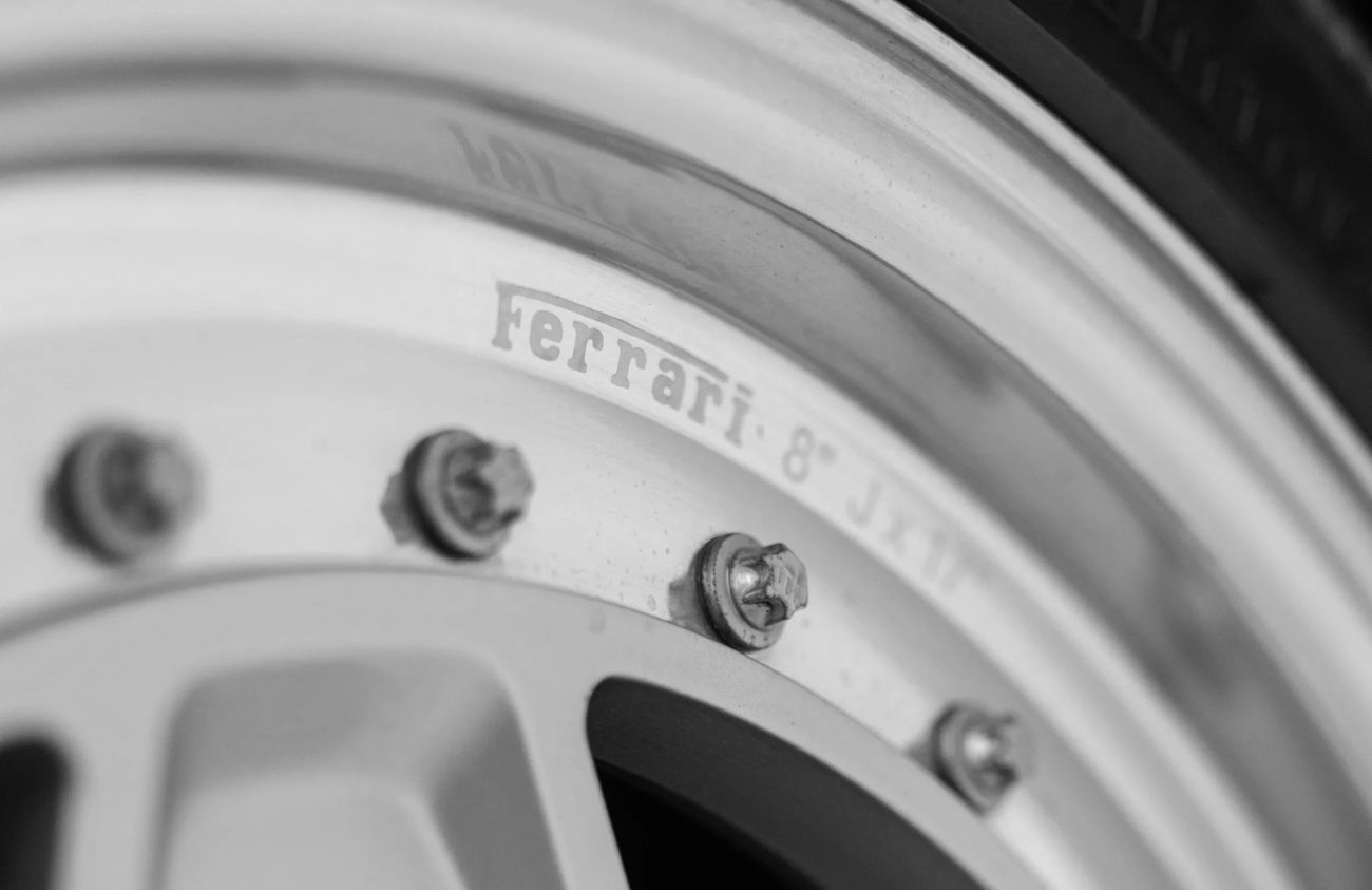 Ferrari F40 2.9L V-8 Twin-Turbocharged Engine