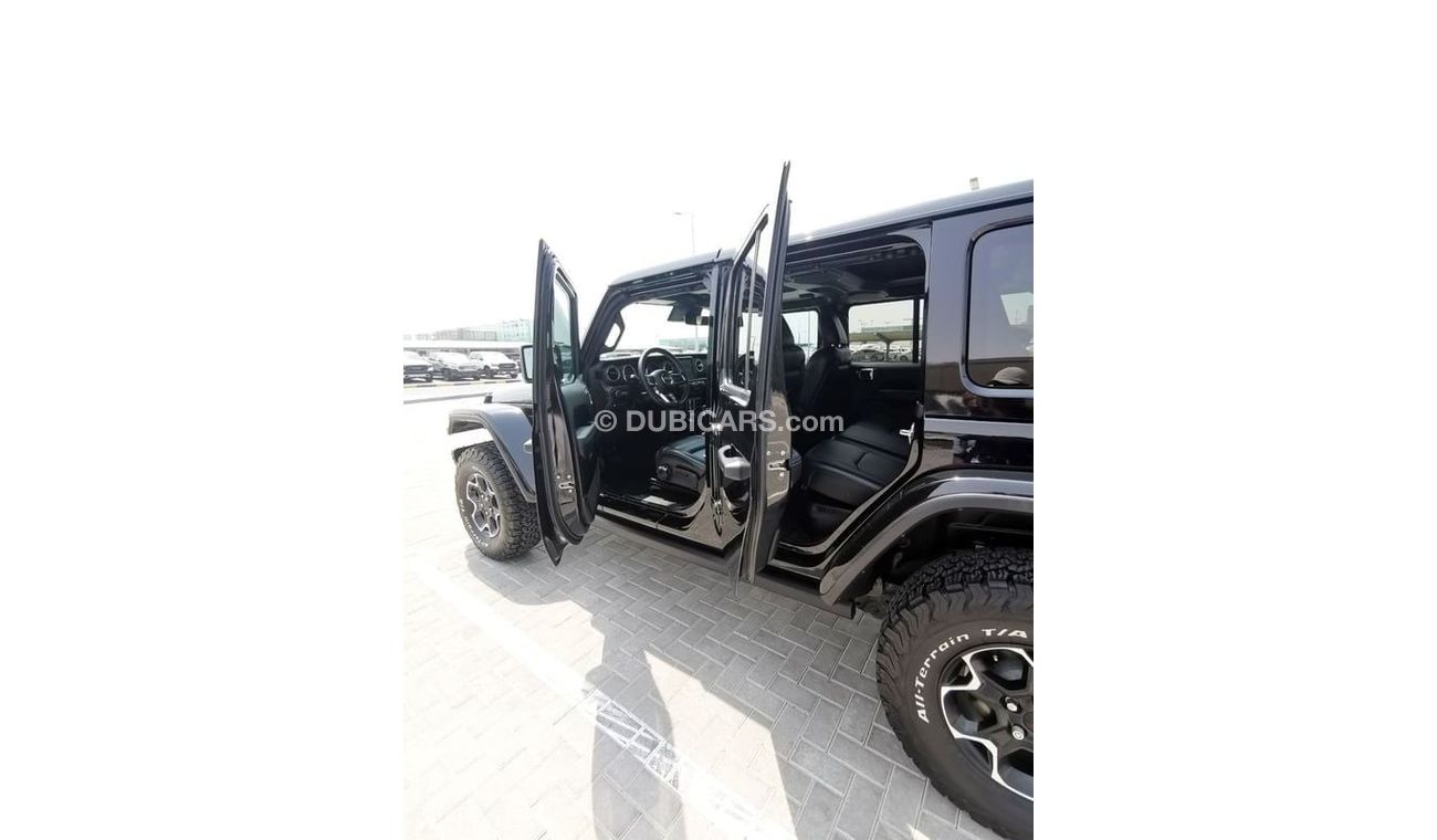 Jeep Wrangler Jeep Wrangler Unlimited Rubicon  (Hybrid)- 2022 - Black