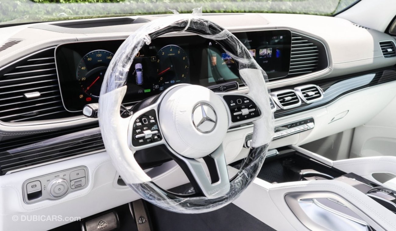 Mercedes-Benz GLS 600 Maybach 4MATIC 2021 White/Black Inside (Two-tone color)