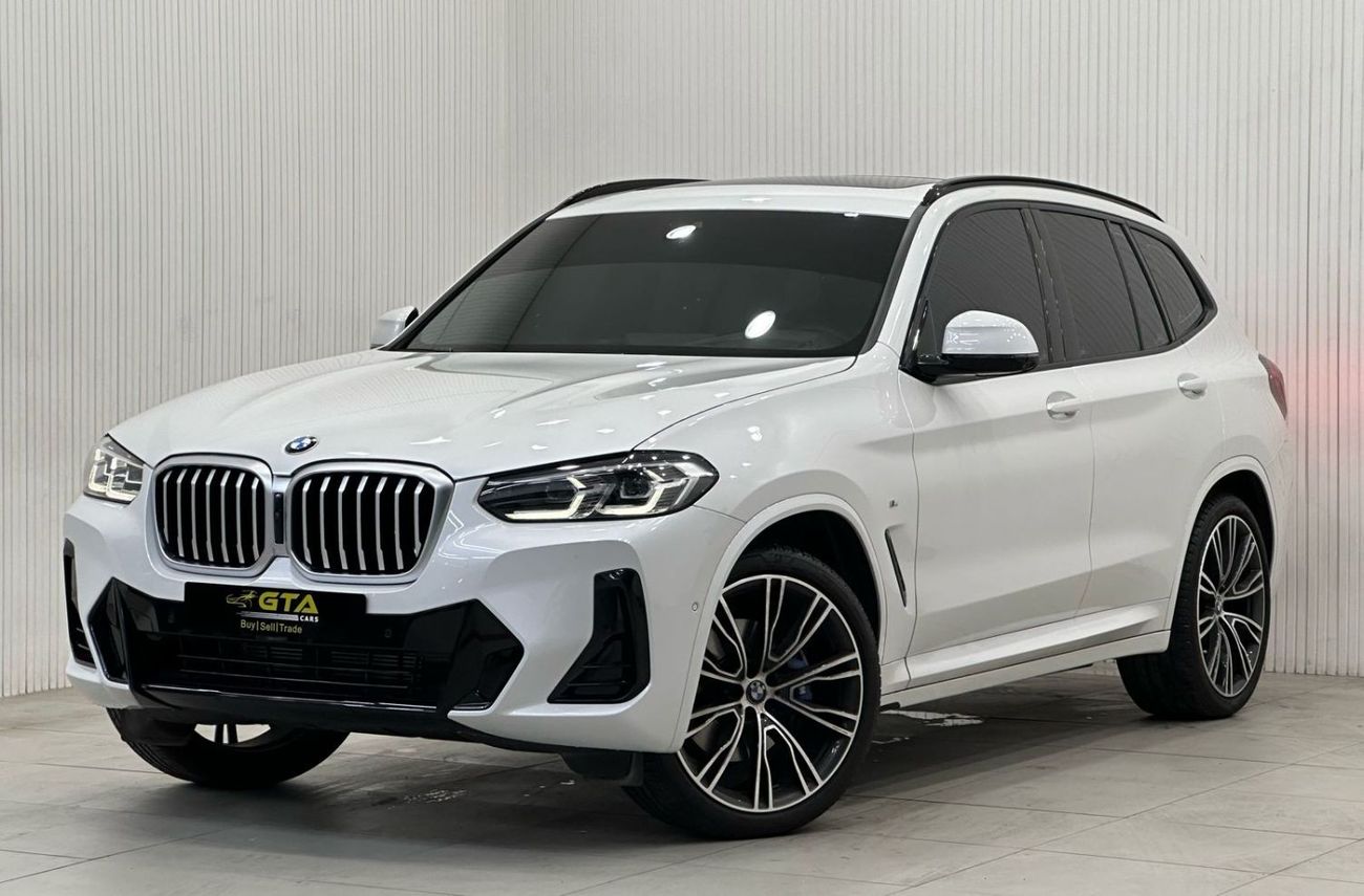 بي أم دبليو X3 2023 BMW X3 xDrive30i M-Sport, Sep 2028 BMW Warranty + Service Pack, Full Options, Low Kms, GCC