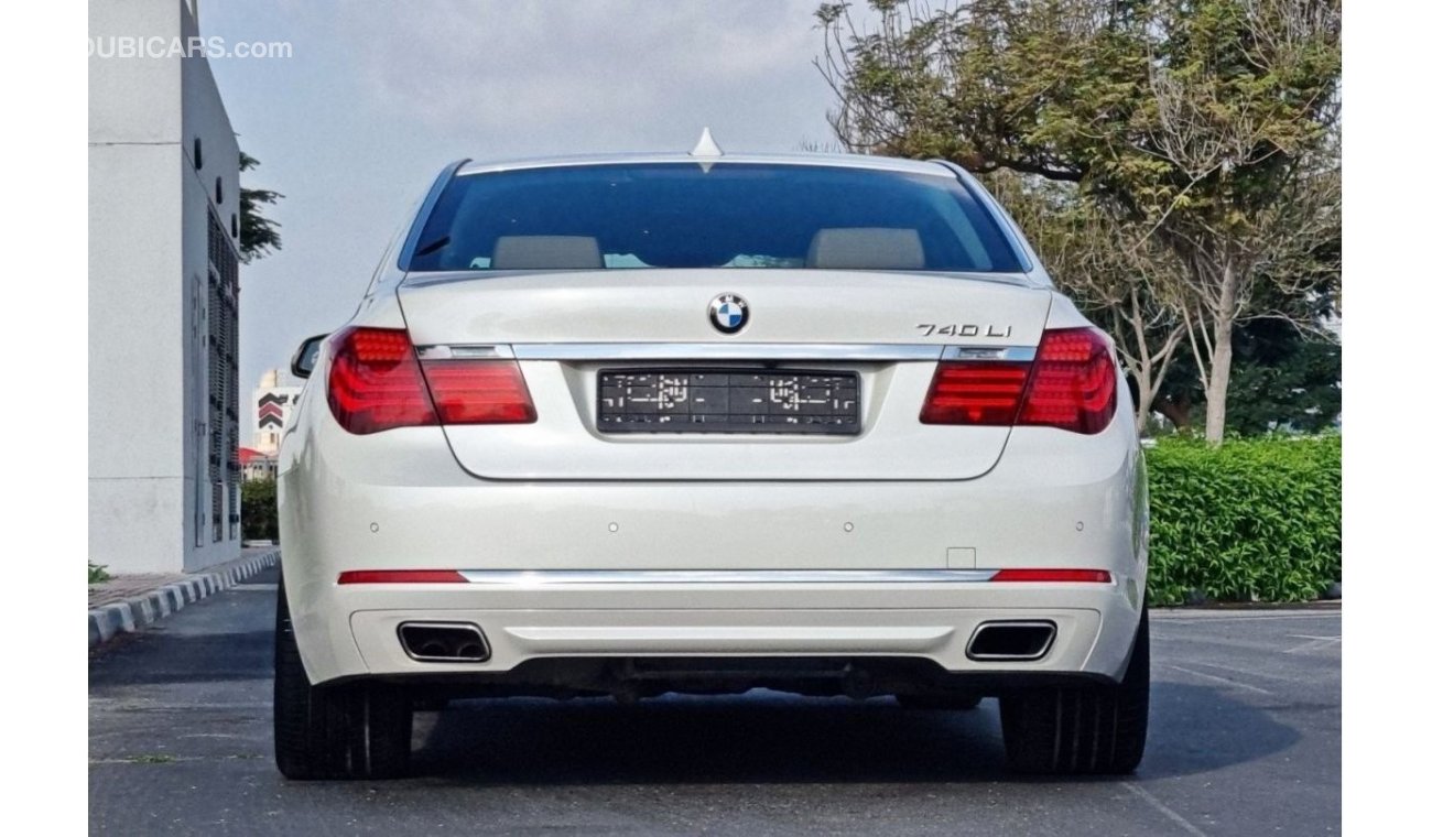 بي أم دبليو 740 Li-V6-2013- Excellent Condition