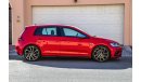 Volkswagen Golf R 2018 GCC under Agency Warranty with Zero Down-Payment.