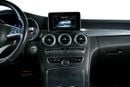 Mercedes Benz C200 AMG Coupe- GCC-Selenite Grey-AMG Body Styling-Panoramic Roof