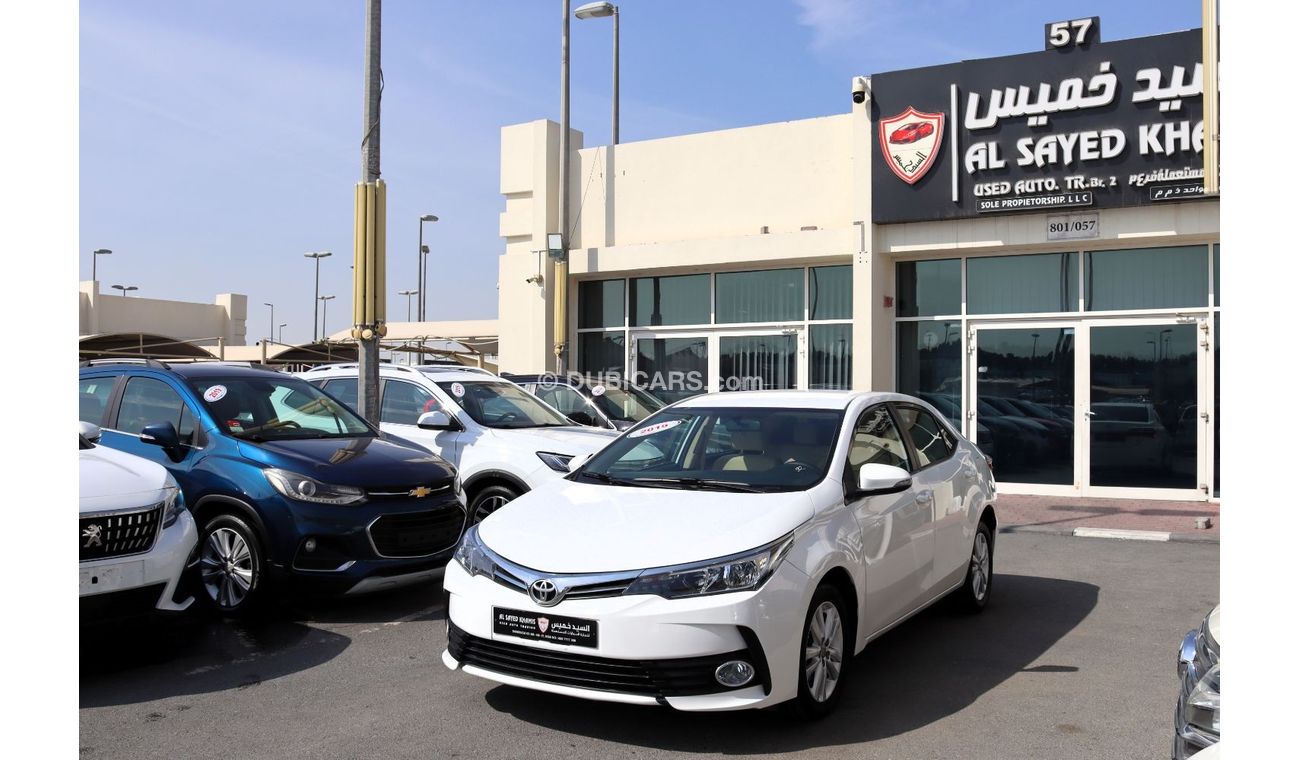 Toyota Corolla XLI ACCIDENTS FREE - GCC - ENGINE 1600 CC - PERFECT CONDITION INSIDE OUT