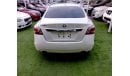 Nissan Altima 2014 model imported, fingerprint, screen, wheels, sensors, camera, in excellent condition, you do no