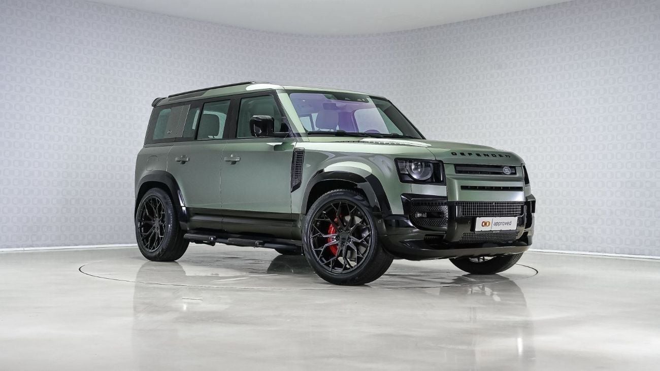 Land Rover Defender P400 110 X-Dynamic HSE 3.0L (5 Seater) Special Offer | AED 4,217 PM | Widetrack, Vossen Alloys | 110