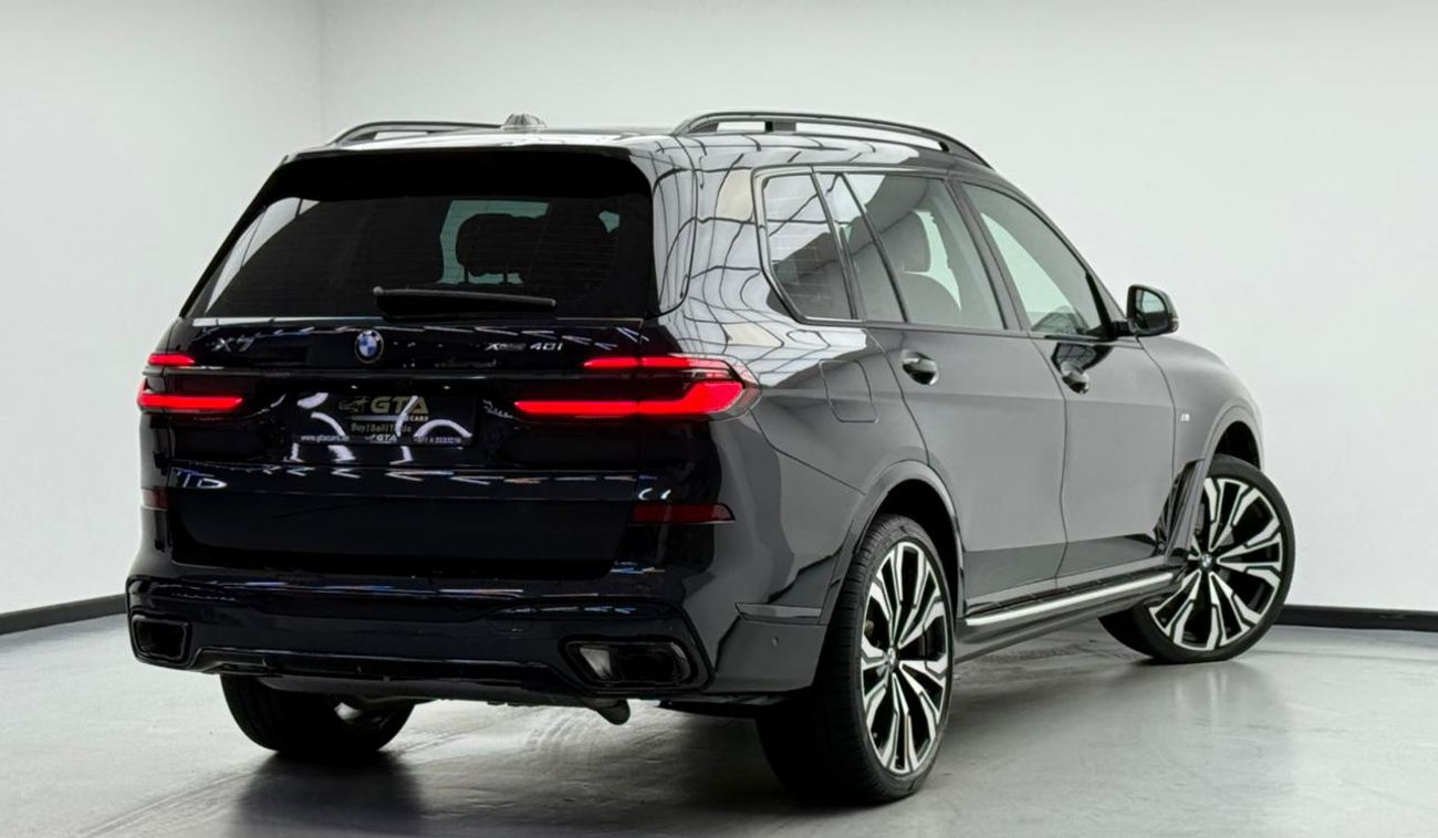 بي أم دبليو X7 2024 BMW X7 xDrive40i M-Sport, 2029 BMW Warranty + Service Pack, Low Km, 7 Seater, Fully loaded, GCC