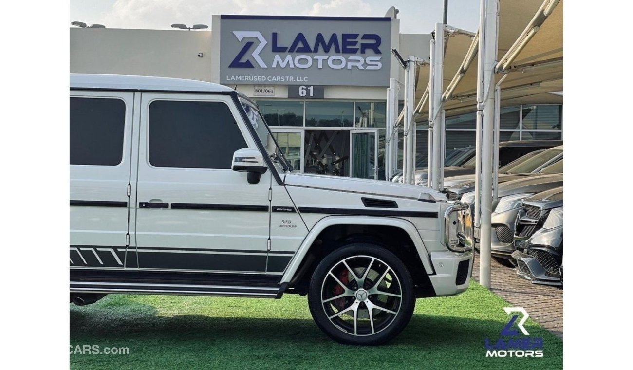 مرسيدس بنز G 63 AMG محرك 8 أسطوانات بشكل حرف V بسعة 5.5 لتر مع شاحن توربيني - دفع بالعجلات الأربعة