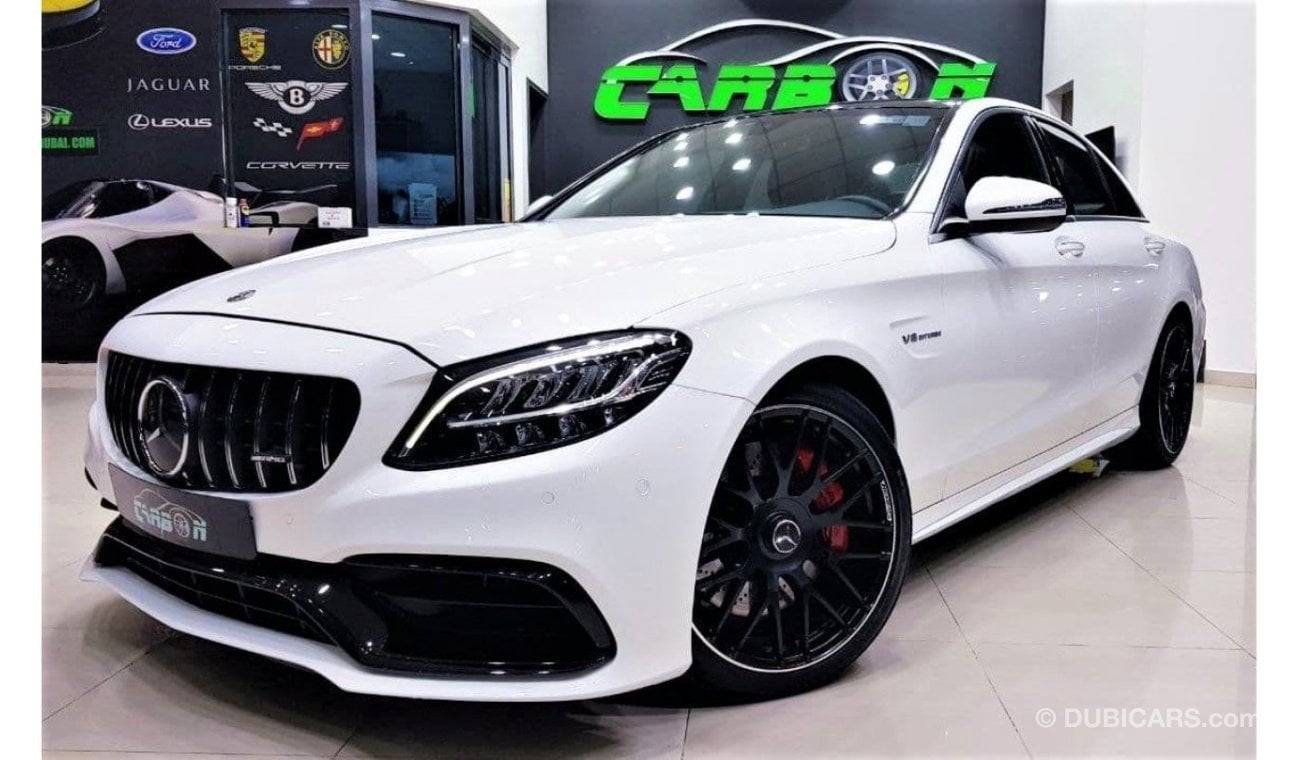 Mercedes-Benz C 63 AMG MERCEDES-BENZ C63 2020 MODEL WITH 3 YEARS WARRANTY FOR ONLY 260K AED