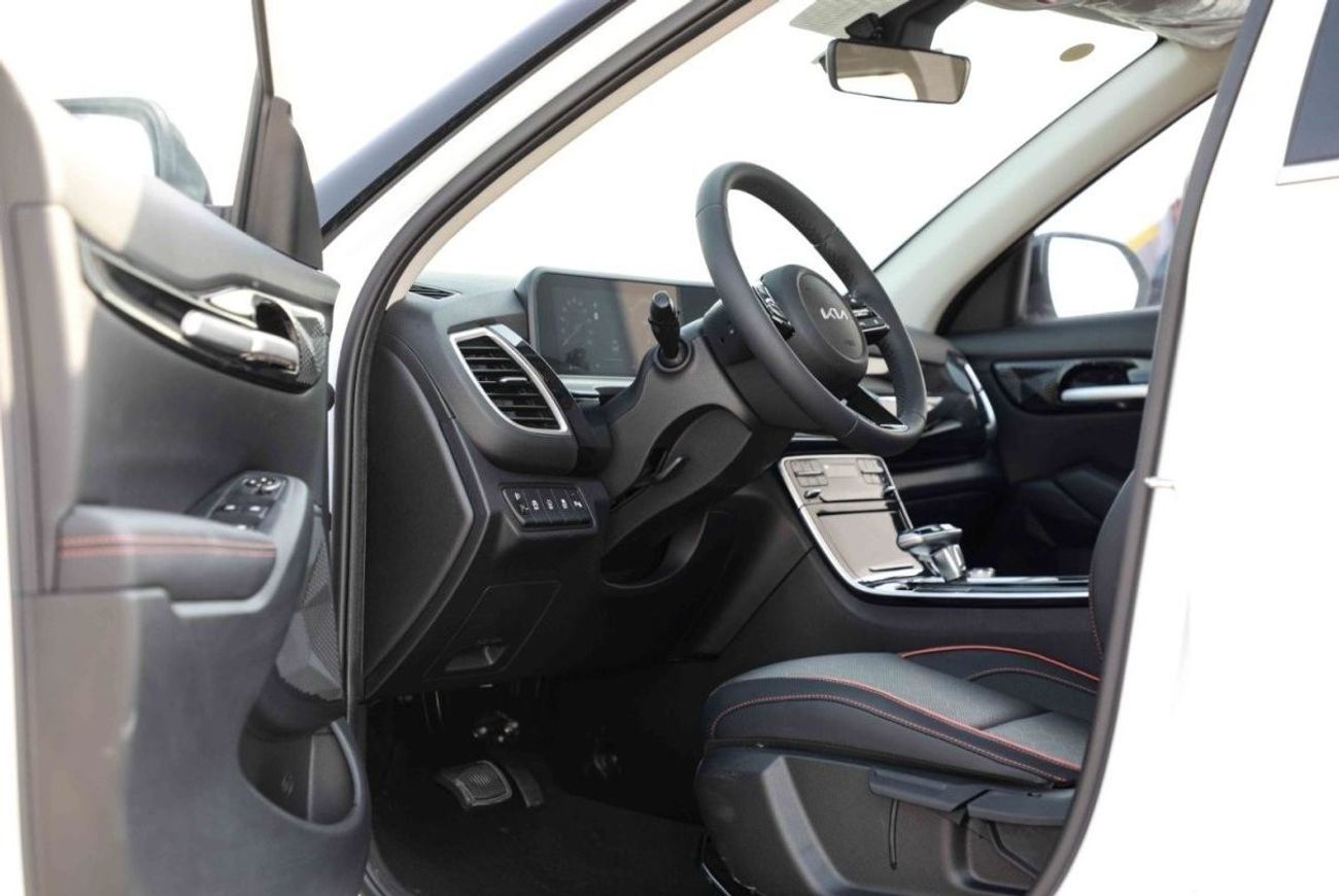 Kia Seltos 2024 KIA SELTOS 1.5 DELUXE - Black & white inside Black | Export Only