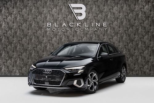 Audi A3 35 TFSI ADVANCED BUY NOW, PAY LATER | THE BLACKLINE STANDARD | 2028 Audi Warranty and Service Contract