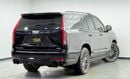 كاديلاك إسكالاد Escalade-V 6.2L 2023 Cadillac Escalade V, 2027 Cadillac Warranty + Service Pack, 7 Seater, Excellent
