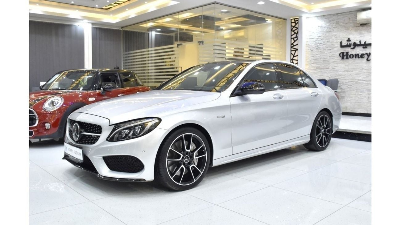 Mercedes-Benz C 43 AMG EXCELLENT DEAL for our Mercedes Benz C43 AMG ( 2017 Model ) in Silver Color Japanese Specs