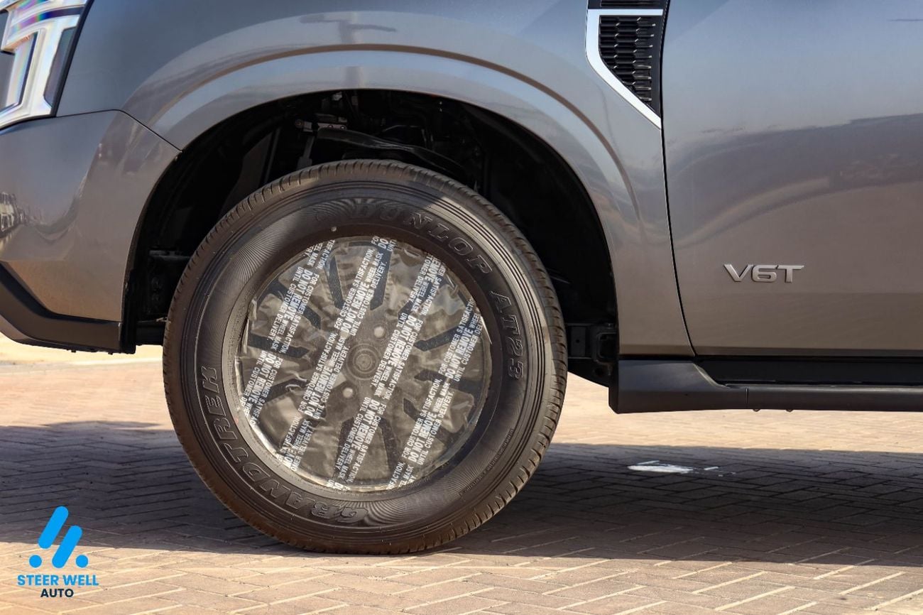 Nissan Patrol LE T2 3.5L V6 AWD 9AT 2026 | 8-Seater | Power Tailgate | 18” Alloy Wheels | Full Safety