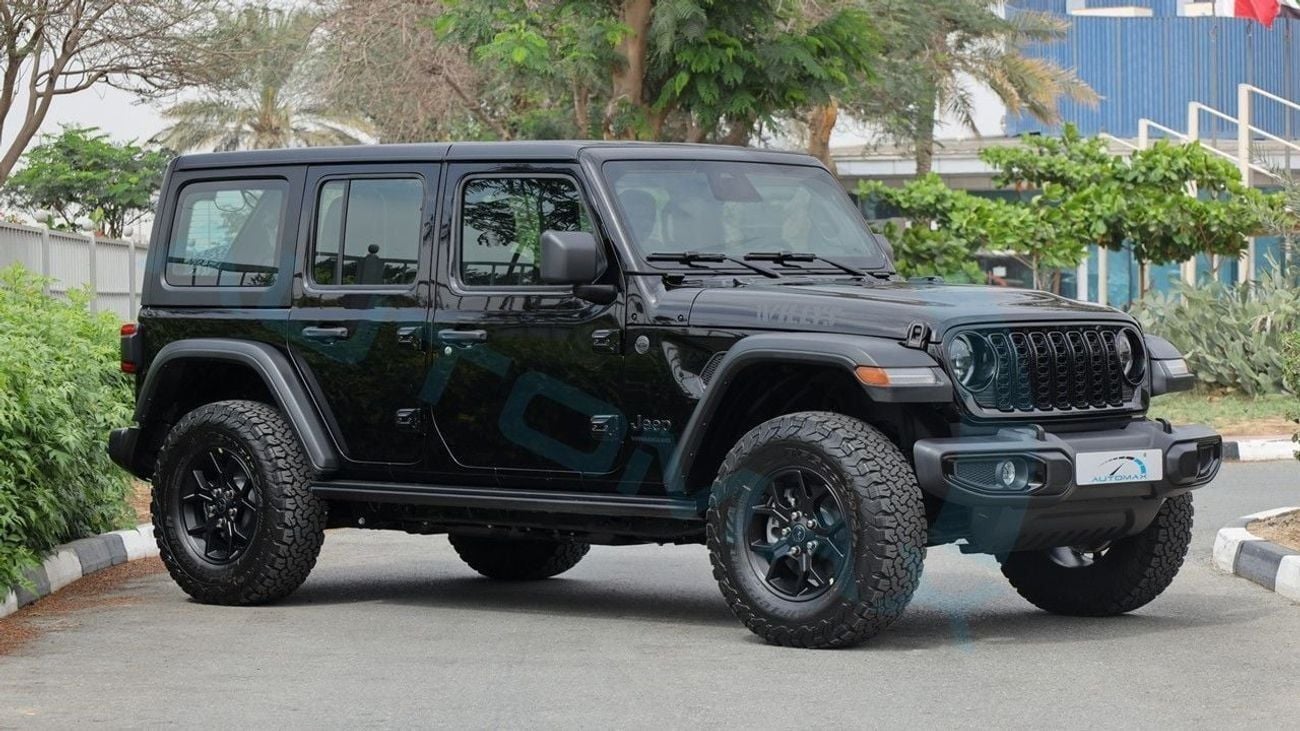 جيب رانجلر ( Eid al-Adha Offer ) Unlimited Willys V6 3.6L 2026 GCC Witn 3 Years or 60,000 Km Warranty @Official