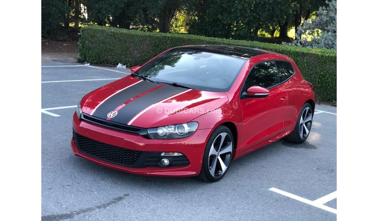 Volkswagen Scirocco R-Line MODEL 2014 GCC CAR PREFECT CONDITION INSIDE AND OUTSIDE FULL OPTION PANORAMIC ROOF LEATHER SE