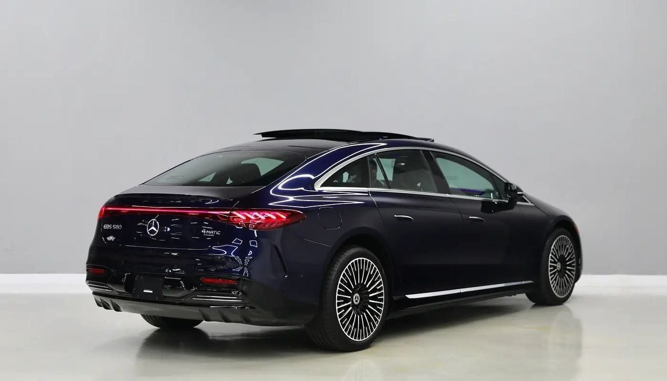 مرسيدس بنز EQS 580 4MATIC EQS 580 | 2 Years Warranty + Free Registration | 2022 Model | Fully electric | Ref#A013237