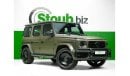 مرسيدس بنز G 63 AMG 2023-OLIVE MATT- 5 YEARS WARRANTY + CONTRACT SERVICE -DOUBLE NIGHT- CARBON -DIAMOND SEATS- BURMESTER