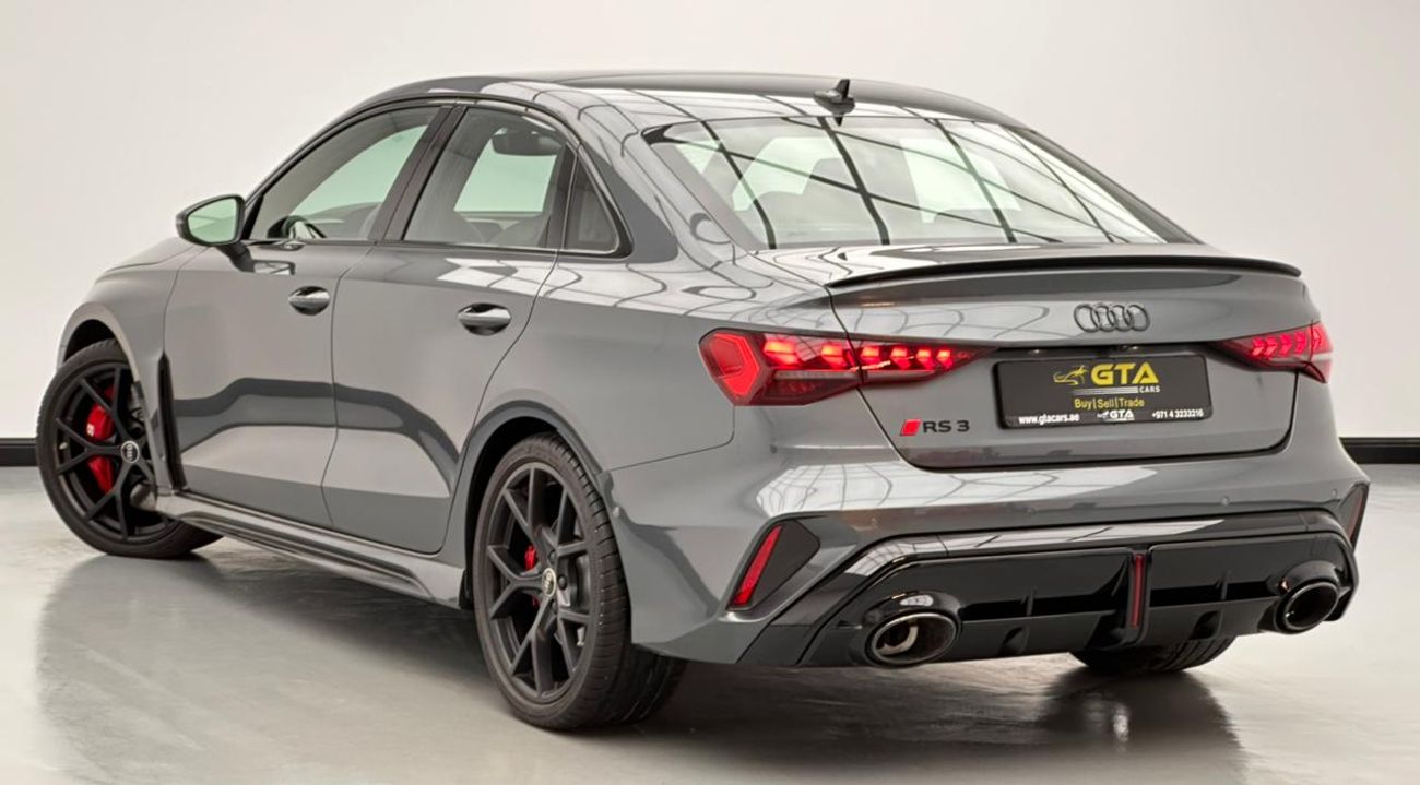 أودي RS3 2025 Audi RS3 Quattro, FEB 2030 Audi Warranty + Service Contract, Full Audi Service History, GCC