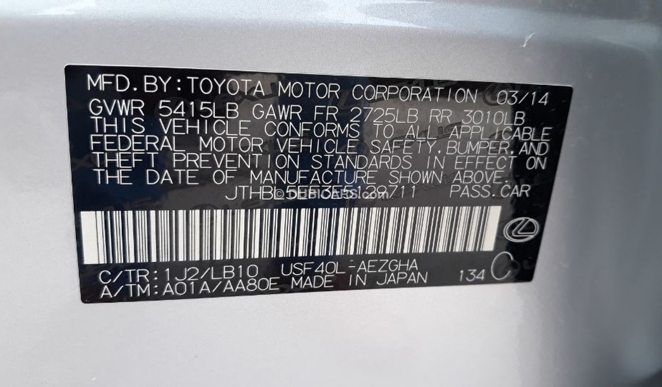 Lexus LS460 2014 American specs full options Low.mileage