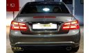 مرسيدس بنز E 350 2012 Mercedes E350 Coupe, Service History, GCC