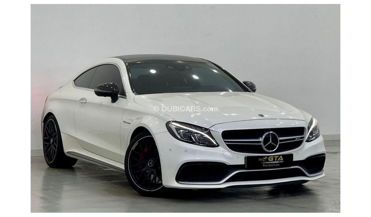 Mercedes-Benz C 63 Coupe 2018 Mercedes C 63S AMG Coupe, Agency Warranty + Full Service History, GCC
