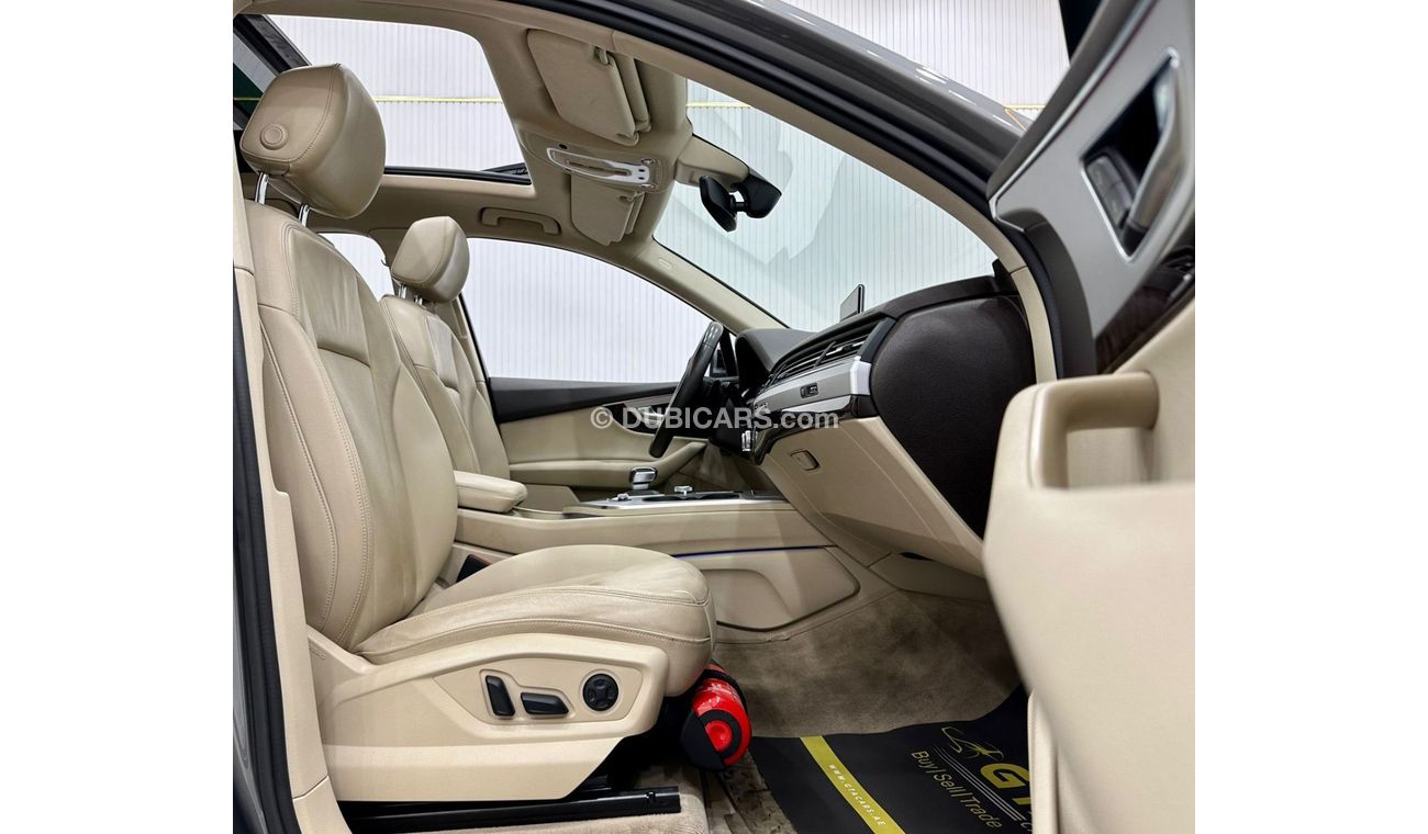 Audi Q7 2018 Audi Q7 Quattro 7 Seater, Warranty, Full Audi Service History, Full Options, Low Kms, GCC