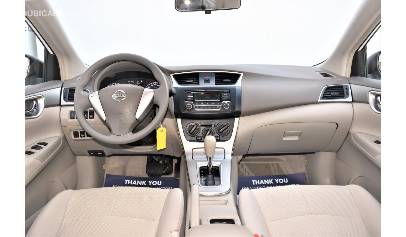 Nissan Sentra S 1.6L 2018 GCC SPECS DEALER WARRANTY