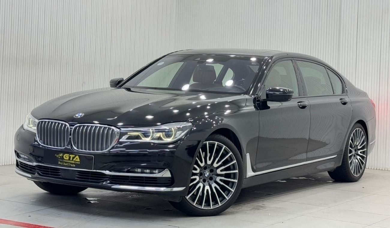BMW 750Li xDrive (450 HP) 2017 BMW 750Li xDrive, Sep 2025 BMW Service Pack, Fully Loaded, GCC
