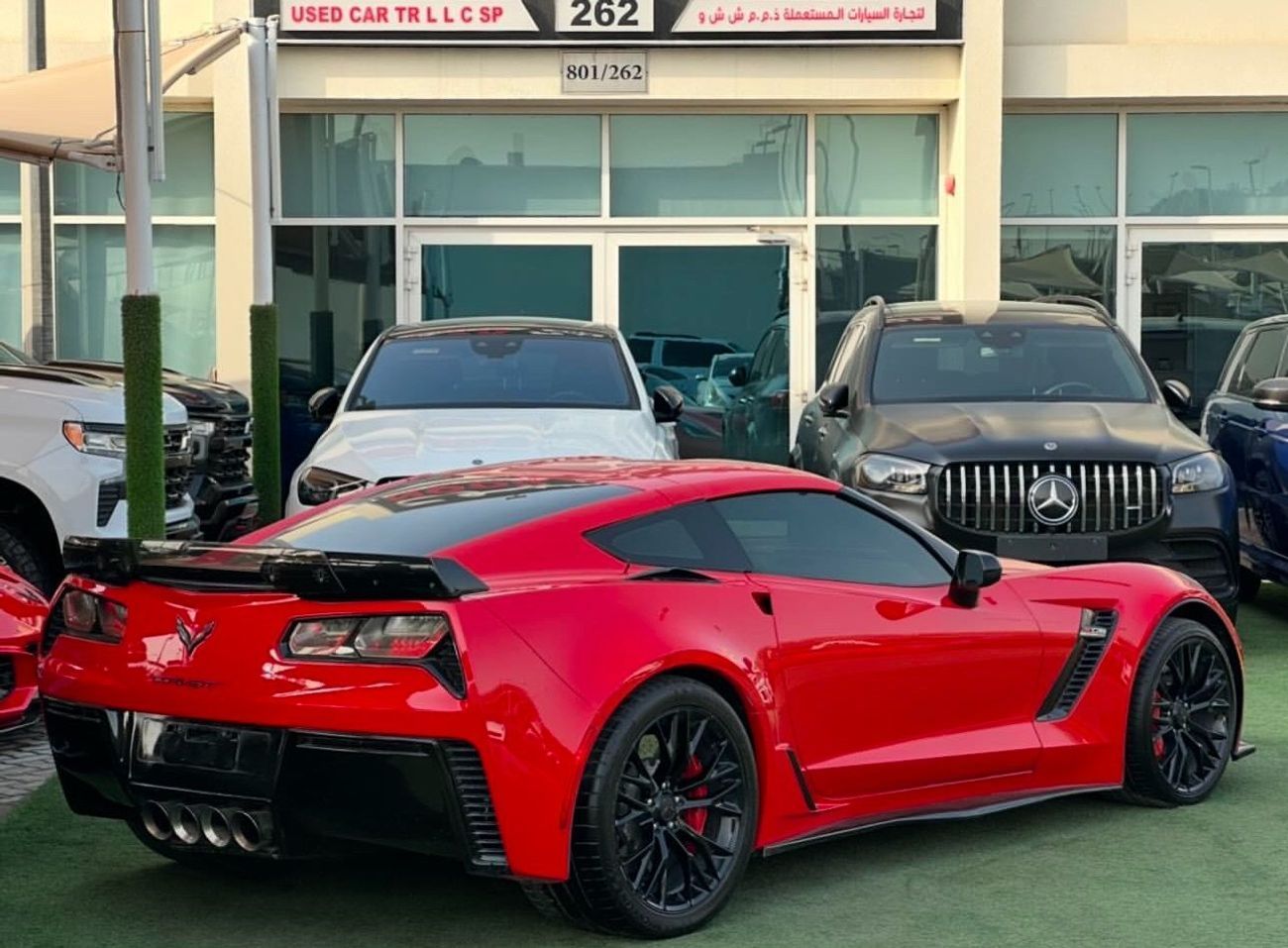 Chevrolet Corvette Z06 ‏CHEVROLET CORVETTE C7 Z06 2018 ‏Perfect condition ‏Full Option Full carbon fiber ‏650 HP